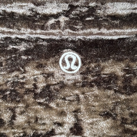 Lululemon Wunder Lounge High-Rise Tight 28" Crushed Velvet Special Edition Brown - Picture 13 of 16